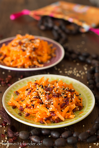 Möhrensalat, Pink Elephant Cooking, vegan, Helene Holunder